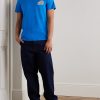 Logo-Appliquéd Cotton-Jersey T-Shirt - OU