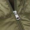 Logo-Appliquéd Wool-Trimmed Quilted Shell Hooded Down Zip-Up Cardigan - CU