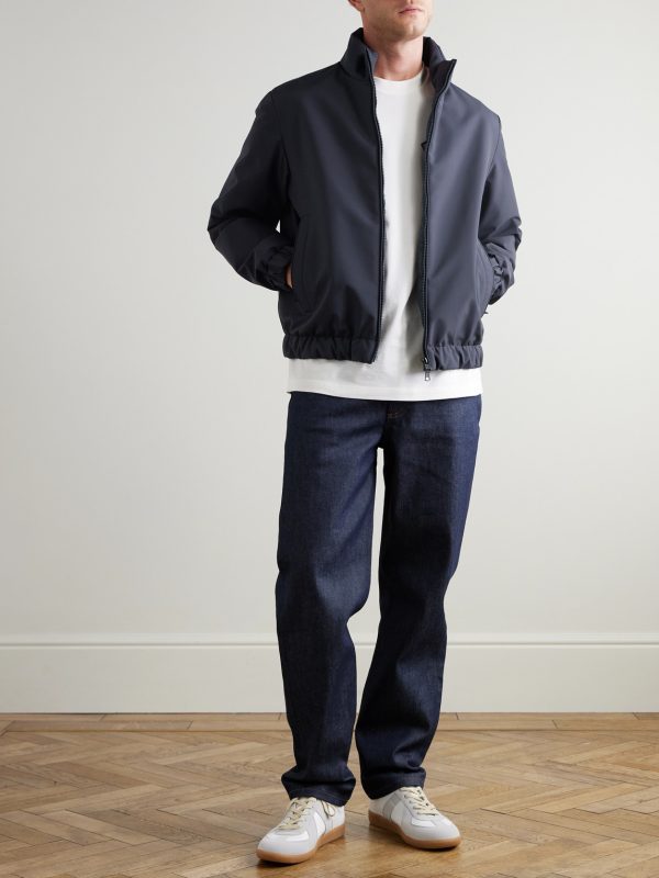 Luserna Logo-Appliquéd Airsoft Down Jacket - OU Luserna Logo-Appliquéd Airsoft Down Jacket - OU