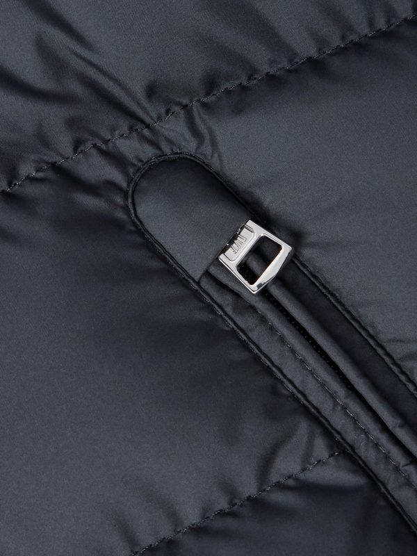 Arneb Logo-Appliquéd Quilted Shell Hooded Down Jacket - E1 Arneb Logo-Appliquéd Quilted Shell Hooded Down Jacket - E1
