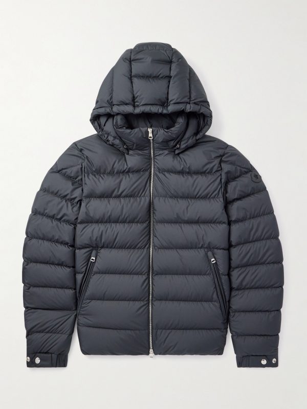 Arneb Logo-Appliquéd Quilted Shell Hooded Down Jacket Arneb Logo-Appliquéd Quilted Shell Hooded Down Jacket