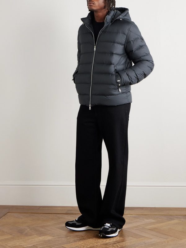 Arneb Logo-Appliquéd Quilted Shell Hooded Down Jacket - OU Arneb Logo-Appliquéd Quilted Shell Hooded Down Jacket - OU