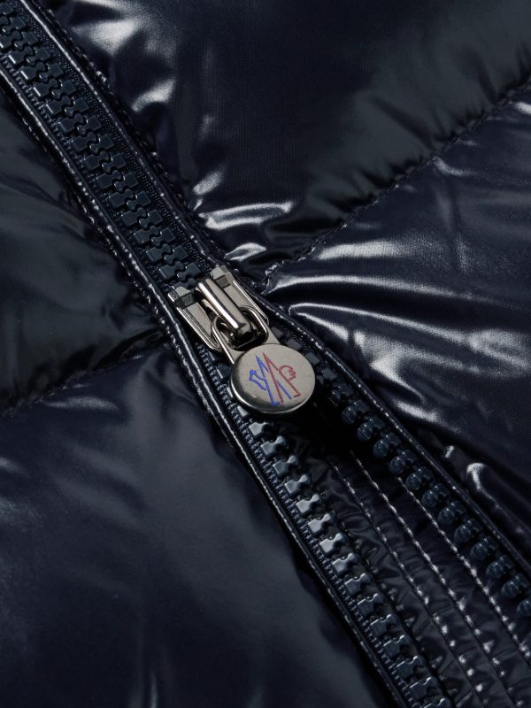 Maya Logo-Appliquéd Quilted Nylon Hooded Down Jacket - CU Maya Logo-Appliquéd Quilted Nylon Hooded Down Jacket - CU