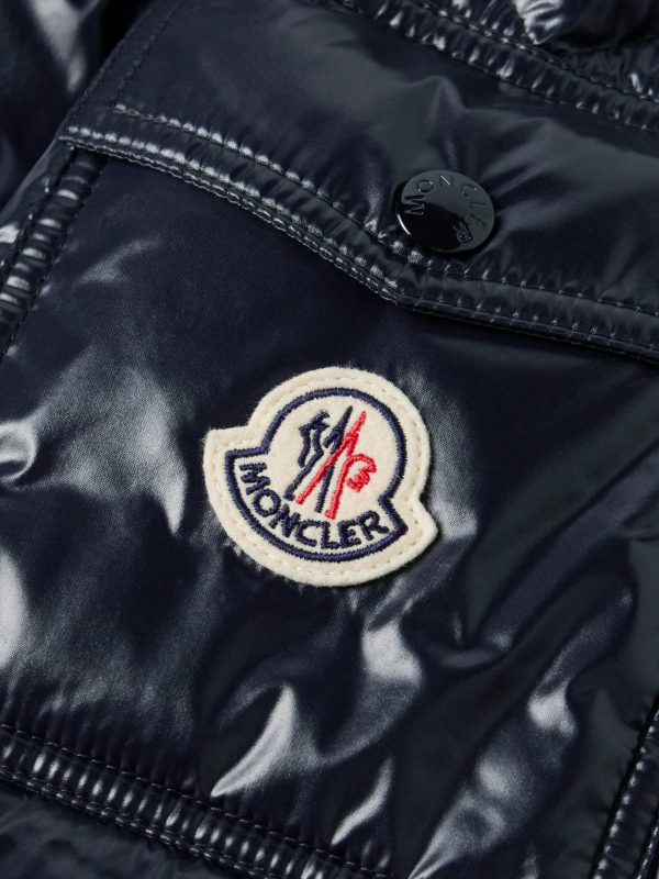 Maya Logo-Appliquéd Quilted Nylon Hooded Down Jacket - E1 Maya Logo-Appliquéd Quilted Nylon Hooded Down Jacket - E1