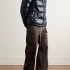 Maya Logo-Appliquéd Quilted Nylon Hooded Down Jacket - OU Maya Logo-Appliquéd Quilted Nylon Hooded Down Jacket - OU