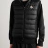 Rocoque Logo-Appliquéd Quilted Shell Down Gilet - FR