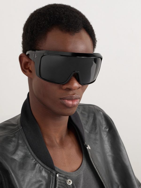 Stanley Kubrick 2001: A Space Odyssey Oversized D-Frame Acetate Sunglasses - OU Stanley Kubrick 2001: A Space Odyssey Oversized D-Frame Acetate Sunglasses - OU