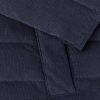 Quilted Cotton-Corduroy Hooded Down Jacket - E1