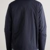 Padded Cotton Corduroy-Trimmed Shell Jacket - BK Padded Cotton Corduroy-Trimmed Shell Jacket - BK