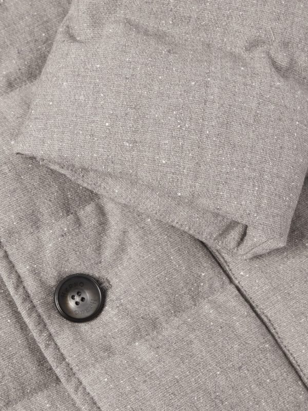 Convertible Quilted Wool-Blend Down Blazer - E1 Convertible Quilted Wool-Blend Down Blazer - E1