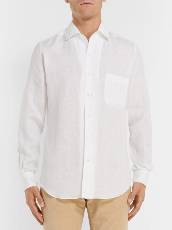 André Slub Linen Shirt - FR