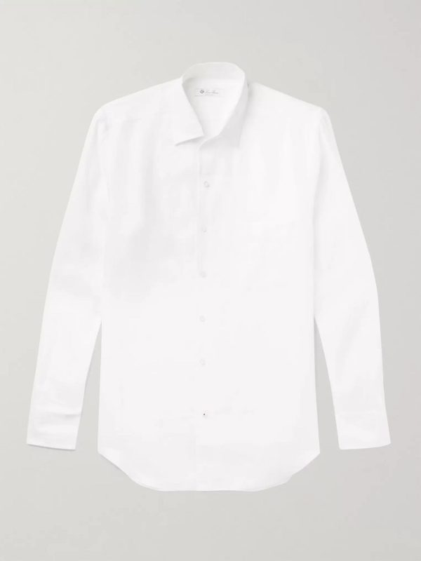 André Slub Linen Shirt