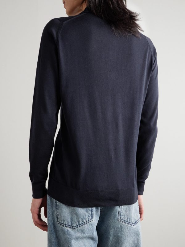 Bradwell Fine-Knit Cotton Polo Shirt - BK Bradwell Fine-Knit Cotton Polo Shirt - BK