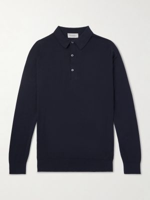 Bradwell Fine-Knit Cotton Polo Shirt Bradwell Fine-Knit Cotton Polo Shirt