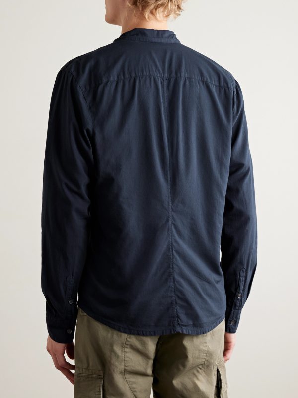 Slim-Fit Cotton Shirt - BK Slim-Fit Cotton Shirt - BK