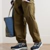 990v6 Leather-Trimmed Suede and Mesh Sneakers - OU