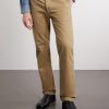 Straight-Leg Cotton-Twill Trousers - FR