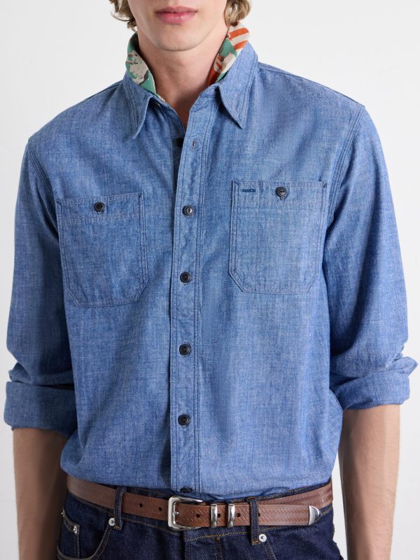 Cameron Cotton-Chambray Shirt - CU