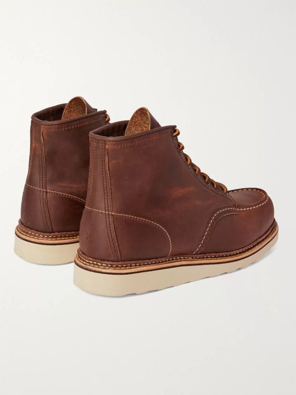1907 Classic Moc Leather Boots - BK