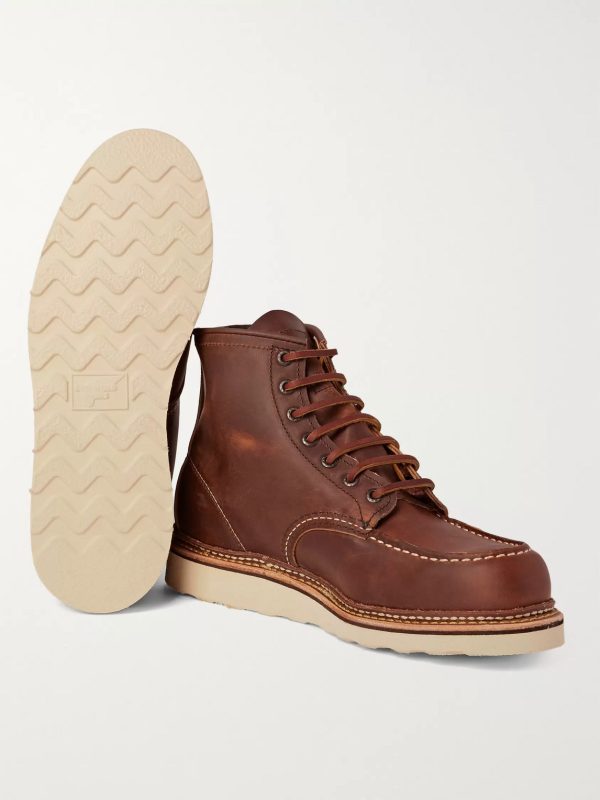 1907 Classic Moc Leather Boots - E2