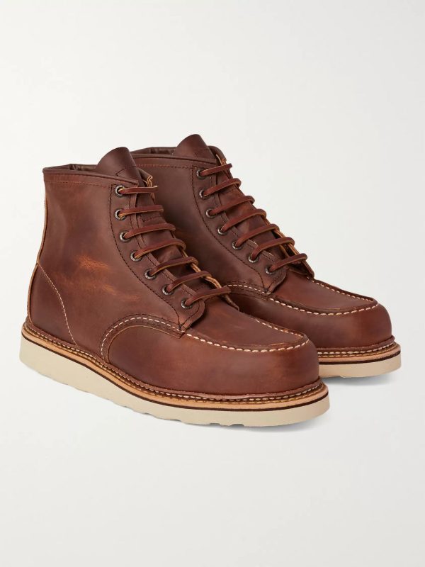 1907 Classic Moc Leather Boots - FR