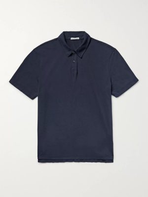 Supima Cotton-Jersey Polo Shirt Supima Cotton-Jersey Polo Shirt