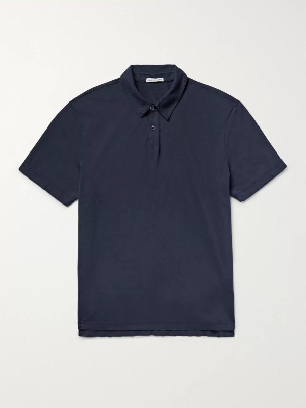 Supima Cotton-Jersey Polo Shirt Supima Cotton-Jersey Polo Shirt