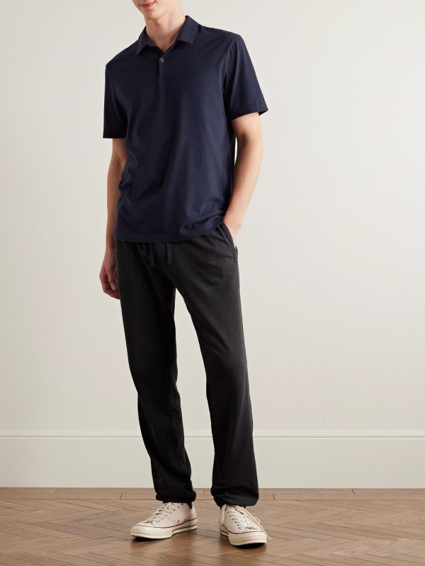 Supima Cotton-Jersey Polo Shirt - OU Supima Cotton-Jersey Polo Shirt - OU