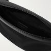 Leather-Trimmed Nylon Belt Bag - E1
