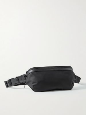 Leather-Trimmed Nylon Belt Bag Leather-Trimmed Nylon Belt Bag
