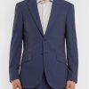 Navy Sheisen Slim-Fit Cotton-Seersucker Suit Jacket - FR Navy Sheisen Slim-Fit Cotton-Seersucker Suit Jacket - FR