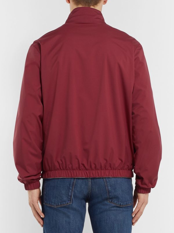 Windmate Reversible Storm System Shell and Cashmere Bomber Jacket - BK Windmate Reversible Storm System Shell and Cashmere Bomber Jacket - BK