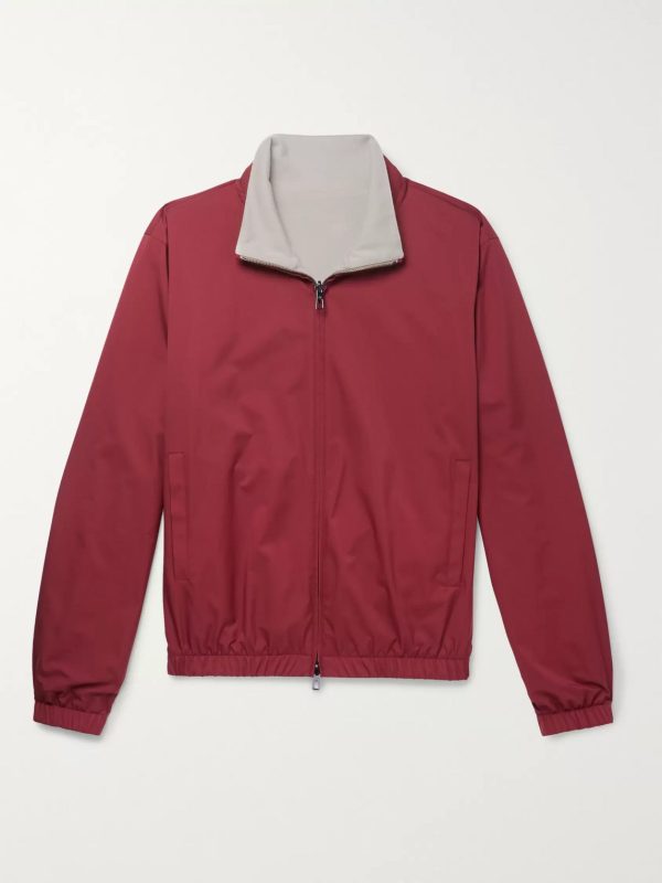 Windmate Reversible Storm System Shell and Cashmere Bomber Jacket Windmate Reversible Storm System Shell and Cashmere Bomber Jacket