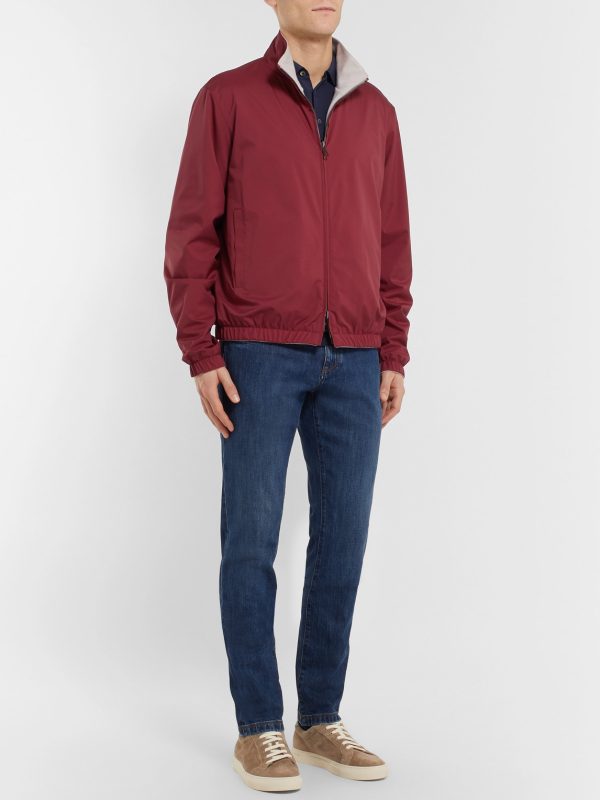 Windmate Reversible Storm System Shell and Cashmere Bomber Jacket - OU Windmate Reversible Storm System Shell and Cashmere Bomber Jacket - OU