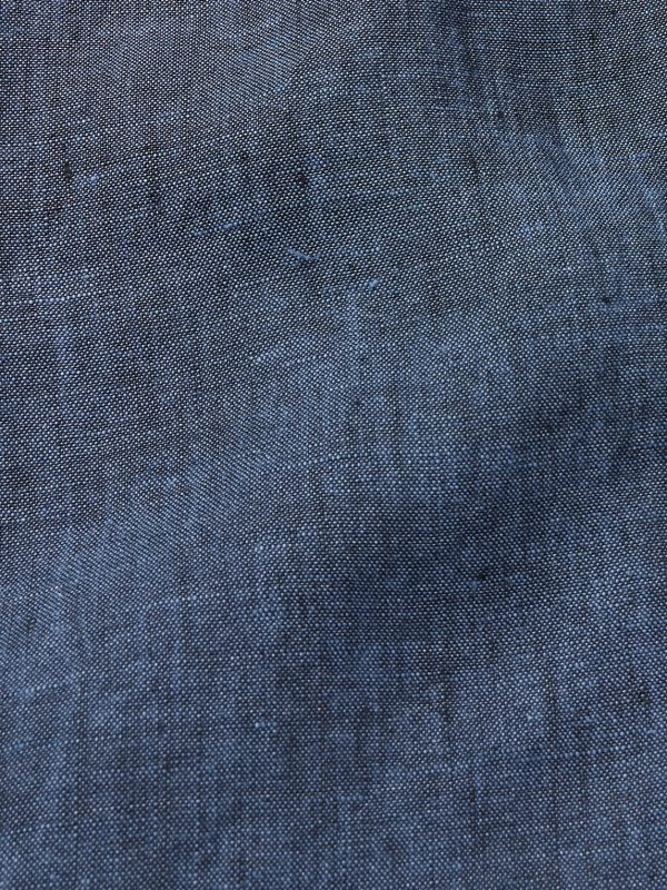 Camp-Collar Linen Shirt - E2