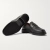 Pebble-Grain Leather Penny Loafers - E2 Pebble-Grain Leather Penny Loafers - E2