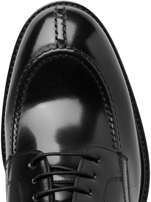 Andrew Polished-Leather Derby Shoes - CU