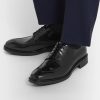 Andrew Polished-Leather Derby Shoes - E1