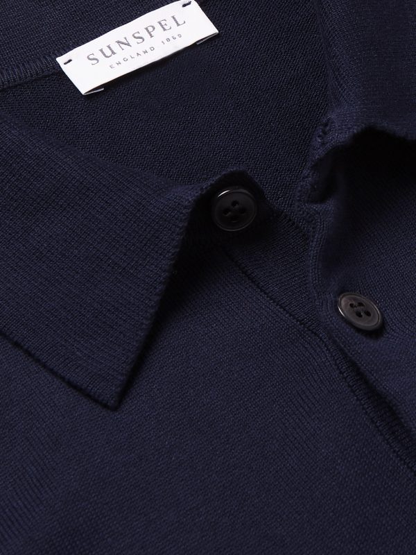 Sea Island Cotton-Jersey Polo Shirt - CU