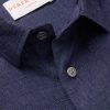 Monaco Mélange Linen Shirt - CU Monaco Mélange Linen Shirt - CU