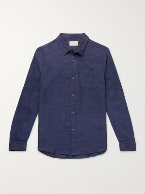 Monaco Mélange Linen Shirt Monaco Mélange Linen Shirt