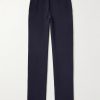 Maryln Straight-Leg Linen and Silk-Blend Trousers