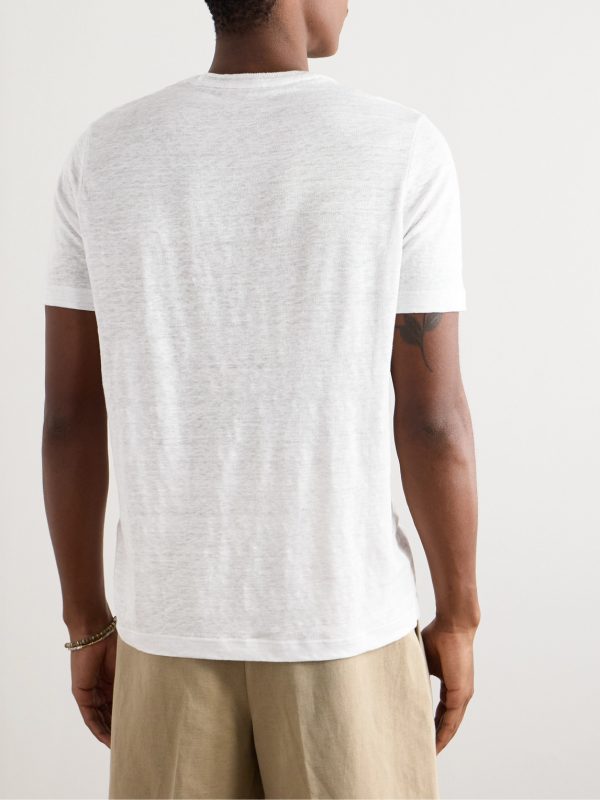 Linen-Jersey T-Shirt - BK Linen-Jersey T-Shirt - BK
