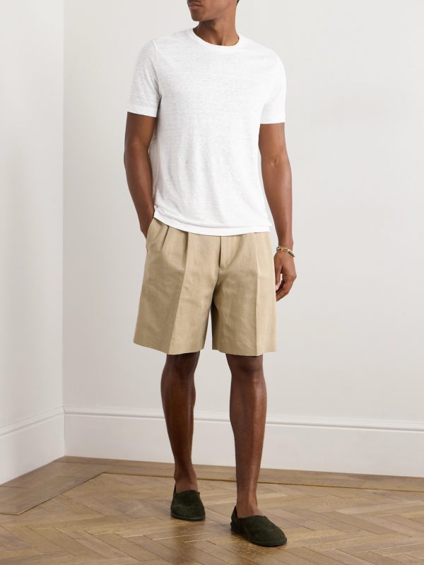 Linen-Jersey T-Shirt - OU Linen-Jersey T-Shirt - OU