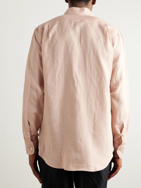 André Linen Shirt - BK André Linen Shirt - BK