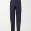 Cedric Tapered Cotton and Linen-Blend Canvas Trousers Cedric Tapered Cotton and Linen-Blend Canvas Trousers