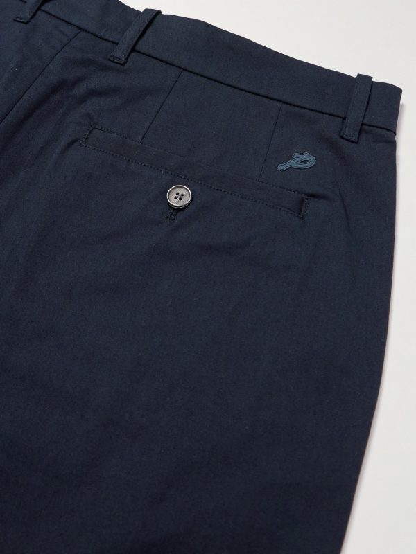 Straight-Leg Stretch Recycled Cotton-Blend Twill Golf Shorts - CU Straight-Leg Stretch Recycled Cotton-Blend Twill Golf Shorts - CU