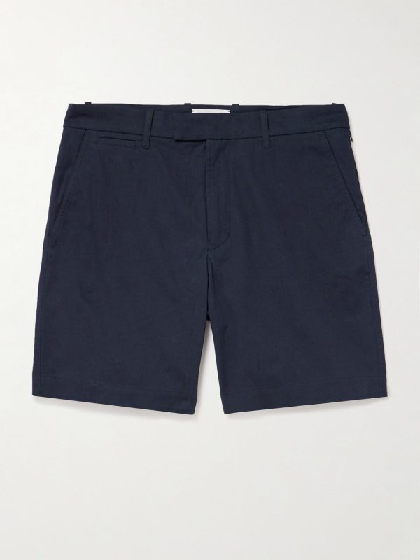Straight-Leg Stretch Recycled Cotton-Blend Twill Golf Shorts Straight-Leg Stretch Recycled Cotton-Blend Twill Golf Shorts