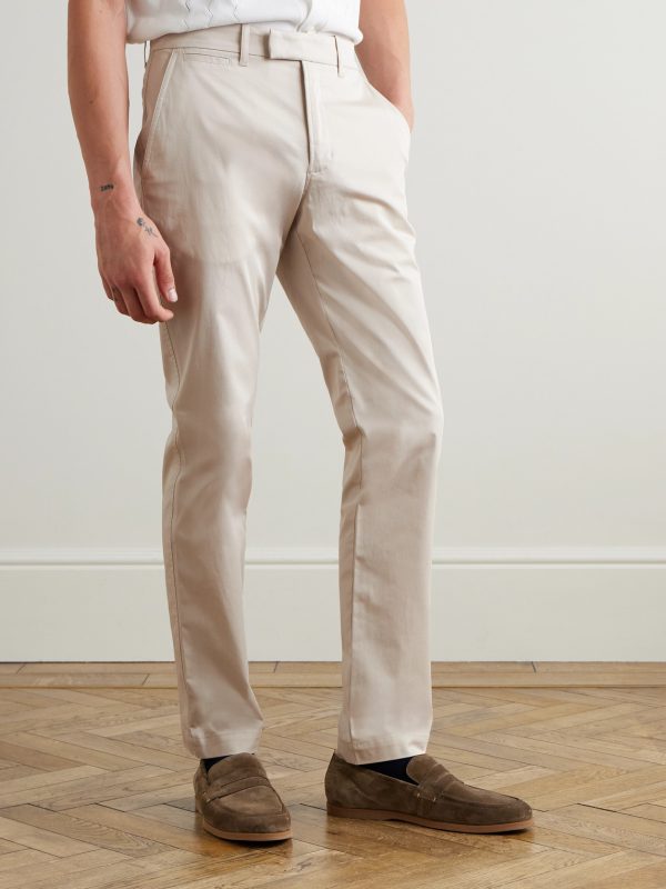 Samuel Slim-Fit Straight-Leg Stretch-Cotton Golf Trousers - FR Samuel Slim-Fit Straight-Leg Stretch-Cotton Golf Trousers - FR