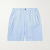 Straight-Leg Linen Shorts Straight-Leg Linen Shorts